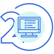 Icono Paso 2, Realizar el Examen o Test del Curso Manipulador de Alimentos con Carnet y Certificado